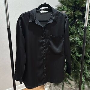 ABERCROMIE & FITCH satin blouse
